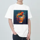 CoffeePixelのPixelBrew Cup（ピクセルブリューカップ） - クリエイティブな一杯で毎日を彩ろう Heavyweight T-Shirt