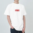 王子のアパレル SnprinceのSnprince boxlogo Paisley red ヘビーウェイトTシャツ