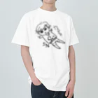 Shihoyan_7ショップの残業用気力残量5%な私 Heavyweight T-Shirt