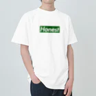 Honest のボックスロゴ(グリーン) Heavyweight T-Shirt