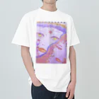 塩バターの夜と花 Heavyweight T-Shirt