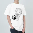 mofful.のユキヒョウ - snowleopard ヘビーウェイトTシャツ