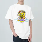 にゃんぴーの水着のにゃんぴー（浮き輪） Heavyweight T-Shirt