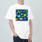 Alacarteの可愛い熱帯魚🐠 ヘビーウェイトTシャツ