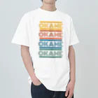 【1KP】Ruca*KappaのOKAME (文字ONLY) Heavyweight T-Shirt