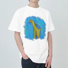 ひつじときのこのプエルタサウルス ヘビーウェイトTシャツ