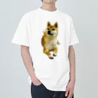 柴犬おかゆのグッズ販売店の柴犬おかゆ ヘビーウェイトTシャツ