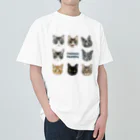 みきぞーん｜保護猫 ミッキー画伯と肉球とおともだちのmuchaguraainima Heavyweight T-Shirt