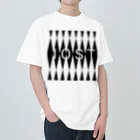 IOST_Supporter_CharityのIOSTバーサスデザイン(白黒シリーズ) Heavyweight T-Shirt