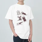 23_drawingのカブトムシとクワガタ Heavyweight T-Shirt