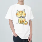 保護ねこカフェ もりねこのえびぞう ヘビーウェイトTシャツ