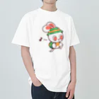 レタ(LETA)のぽっぷらうさぎ(ハイキング) Heavyweight T-Shirt