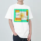 みつまめこshopのぬくもり Heavyweight T-Shirt