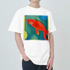 Danke Shoot Coffeeの流星金魚 ヘビーウェイトTシャツ