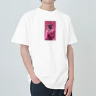 WorldworldのPink Heavyweight T-Shirt