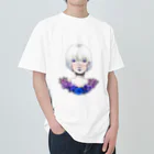 Nishi shopのFLOWER  ヘビーウェイトTシャツ