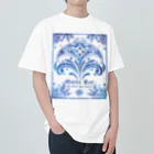 yu.の-Manta Ray-（マリン） Heavyweight T-Shirt