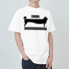 PolarBearLABOのLONG SHIBA DOG ヘビーウェイトTシャツ