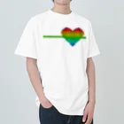 PolarBearLABOのHeartBeat2 ヘビーウェイトTシャツ