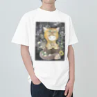 山田雨月shopのねこママクッション暖かいなT Heavyweight T-Shirt