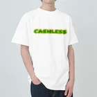 何か食べたいのcashless ヘビーウェイトTシャツ