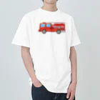 chicodeza by suzuriのレスキュー車 Heavyweight T-Shirt