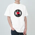 ブラック・ラビットの侍魂 Heavyweight T-Shirt