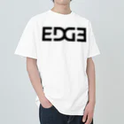 hakonedgeのEDGE(BLACK) ヘビーウェイトTシャツ