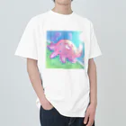 よるのひからびたこ ヘビーウェイトTシャツ