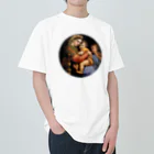 世界美術商店の小椅子の聖母 / Madonna della seggiola Heavyweight T-Shirt