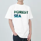 たんたんDESIGNの海を守るには森から Heavyweight T-Shirt