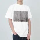 羊の空想街のアパートメント（ブルー） Heavyweight T-Shirt