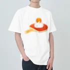 MochiOzのうさもちTシャツ（卓球） Heavyweight T-Shirt