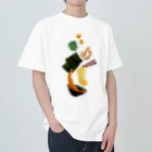 Drecome_Designの(家系)とんこつ醤油ラーメンフォール Heavyweight T-Shirt