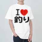 I LOVE SHOPのI LOVE 釣り ヘビーウェイトTシャツ