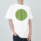 LeafCreateの森の曼荼羅 Heavyweight T-Shirt