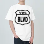 blvd1970のblvdロゴ ヘビーウェイトTシャツ