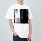 【松】黒金アートこぎん和紙和柄の96002 ヘビーウェイトTシャツ