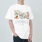 鳥救うSUZURIの『ぴぃ、多様性。』【寄付付き商品】 Heavyweight T-Shirt