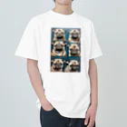 TakashiSのThe Pug Spectrum Heavyweight T-Shirt