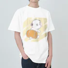 三月うさぎのみせのしろくま01 ヘビーウェイトTシャツ