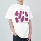 Aランチサラダ付SHOPの夏のeggplantさん2 ヘビーウェイトTシャツ