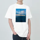 豊風本舗の九十九里浜　浜辺 Heavyweight T-Shirt