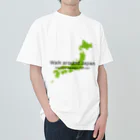 Walk around JapanのWalk around Japan ヘビーウェイトTシャツ