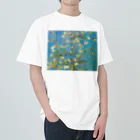 世界の名画館 SHOPのゴッホ「花咲くアーモンドの木の枝」 Heavyweight T-Shirt