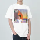 イチルのショップのSunset street and boy Heavyweight T-Shirt