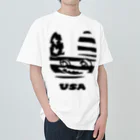 ZuRUIのUSA Heavyweight T-Shirt