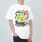 みなとまち層の世界のドラゴンたち Heavyweight T-Shirt