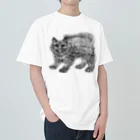 segasworksのふわふわの仔猫 ヘビーウェイトTシャツ