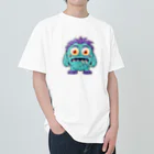 GoodsGalaxyArtの優しいモンスター・コルドくん Heavyweight T-Shirt